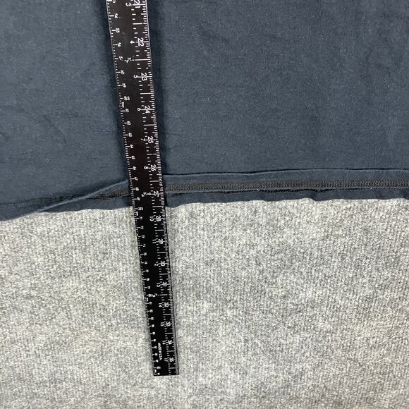 Fruit of the Loom T-Shirt Mens Size L Black Basic Cotton Casual Crewneck - Picture 3 of 7